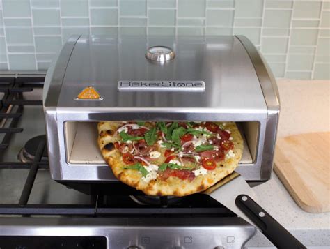 bakerstone pizza box gas stove top oven stainless steel|bakerstone pizza oven box bunnings.